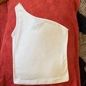 One shoulder top